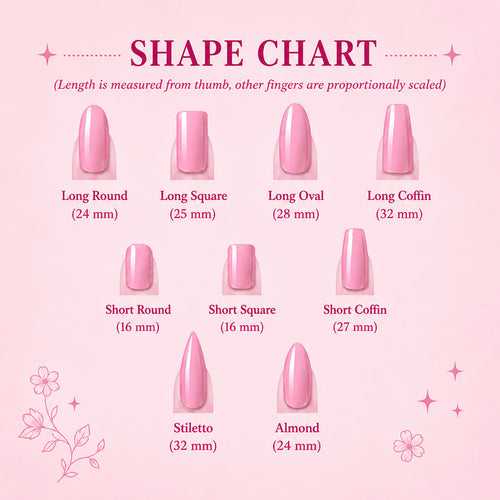 3D Floral Press On Nails: Baby Blue French Tip, Long Square Nail Set